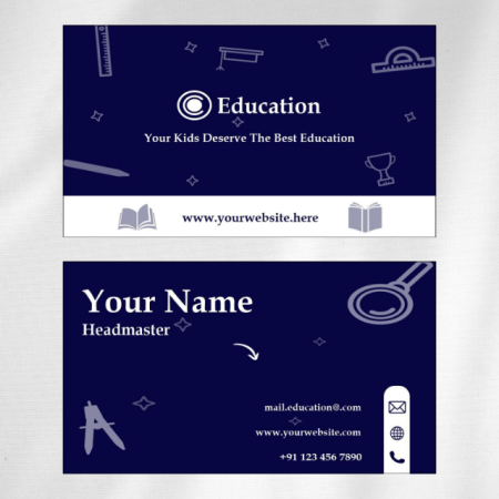 Teacher Visiting Card Design 10 Main