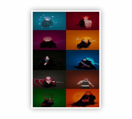 Team Akatsuki Poster Mockup