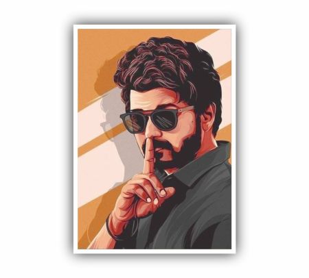 Thalapathy Vijay Poster Mockup