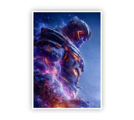 Thanos Avengers Endgame Poster Mockup
