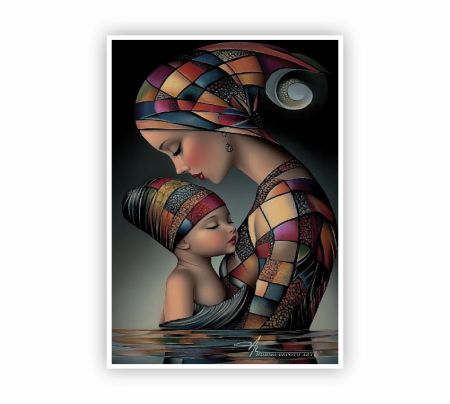 The Art of Motherhood Poster Mockup
