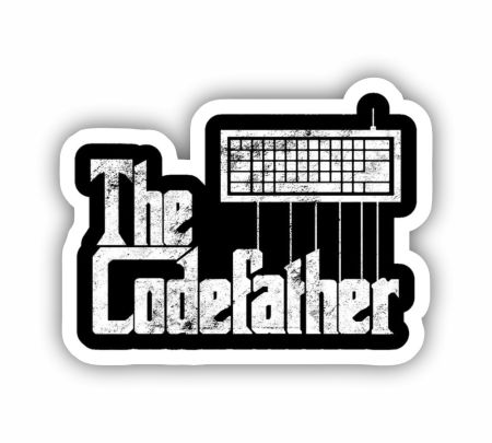 The Codefather Sticker Mockup