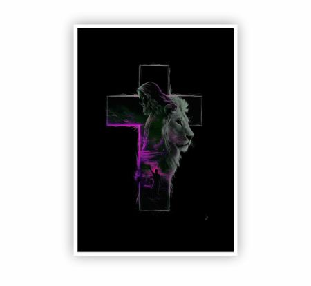 The Cross and The Kingdom Poster Mockup