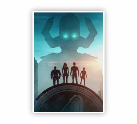 The Fantastic Four: First Steps Poster Mockup