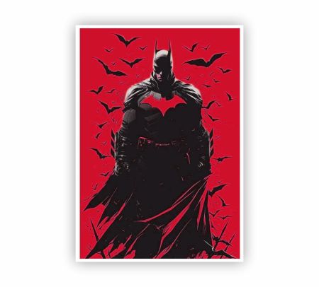 The Gotham Knight Poster Mockup
