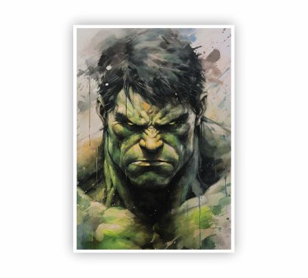 The Incredible Hulk Poster Mockup