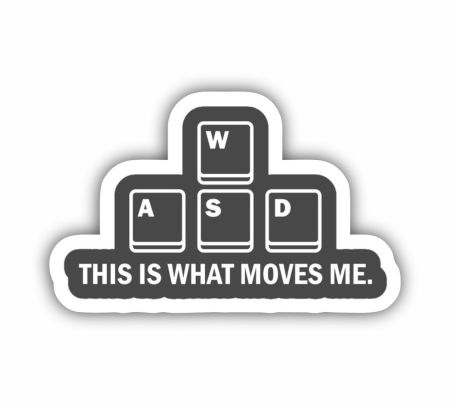 This Is What Moves Me Sticker Mockup