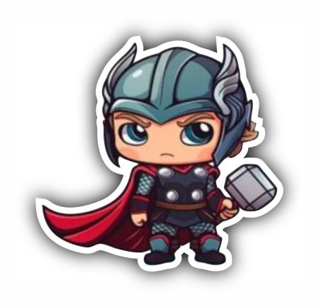 Thor Baby Sticker