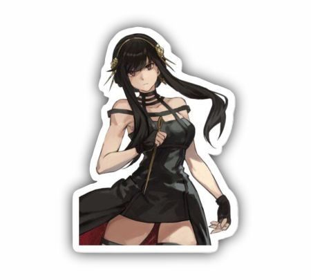 Thorn Princess Sticker Mockup