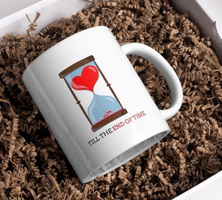 Till the End of Time Love Mug Mockup