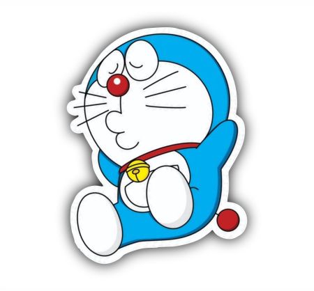 Bambocopter Doreamon Sticker Mockup