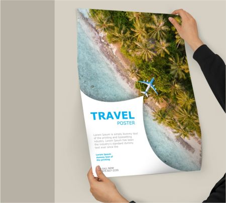 Travel Poster Mockup