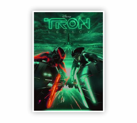 TRON: Legacy Poster Mockup