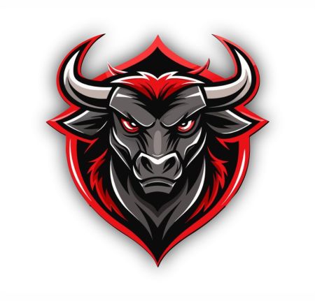 Bull Sticker Mockup