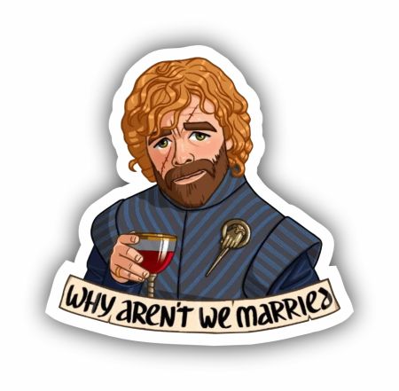 Tyrion Lannister Sticker Mockup