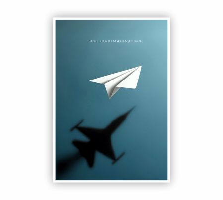 Use Your Imagination Poster Mockup