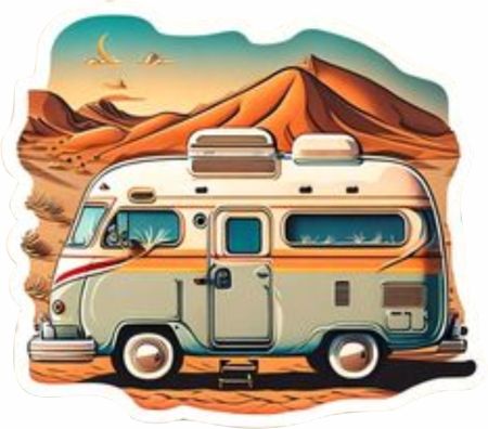Bus Sticker Mockup
