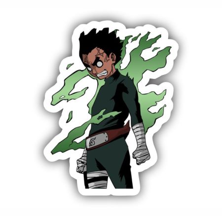 Chibi Rock Lee Sticker Mockup