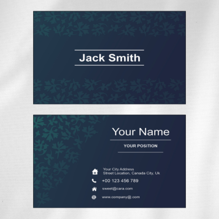 Vintage Visiting Card Design 12
