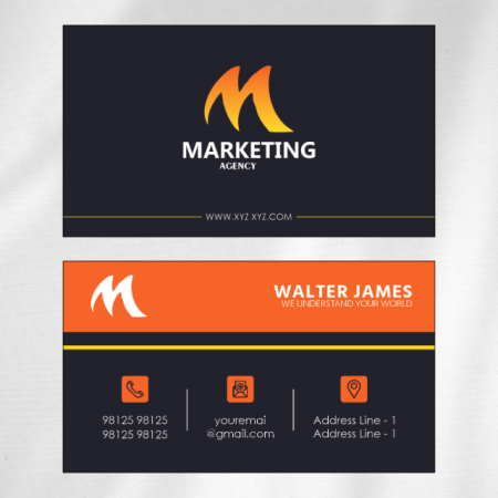 Digital Marketing Agency Visiting Card Design 05
