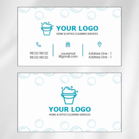 Laundry Visiting Card Design 05
