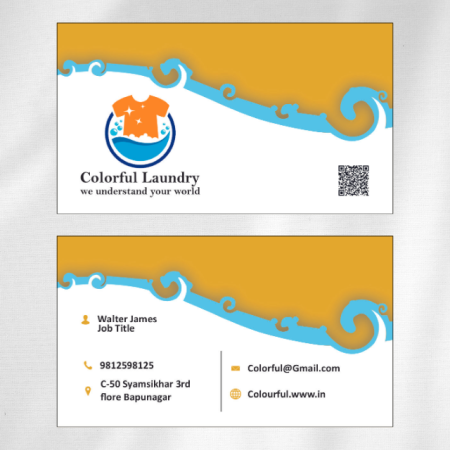 Laundry Visiting Card Design 06 Main