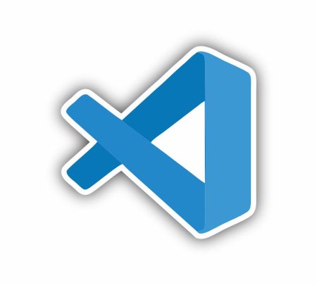 Visual Studios Sticker Mockup