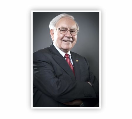 Warren Buffett Poster Mockup
