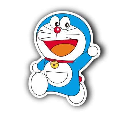 Bambocopter Doreamon Sticker Mockup