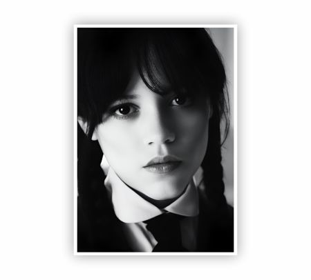 Wednesday Addams Poster Mockup