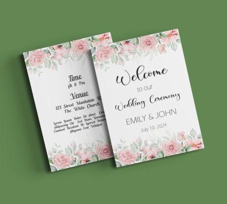 Welcome Card