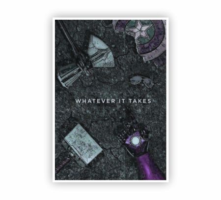 Whatever It Takes Endgame Poster Mockup