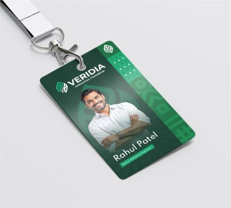 Company ID Card Mockup