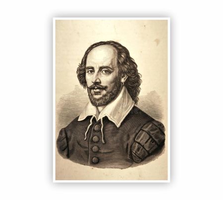 William Shakespeare Poster Mockup