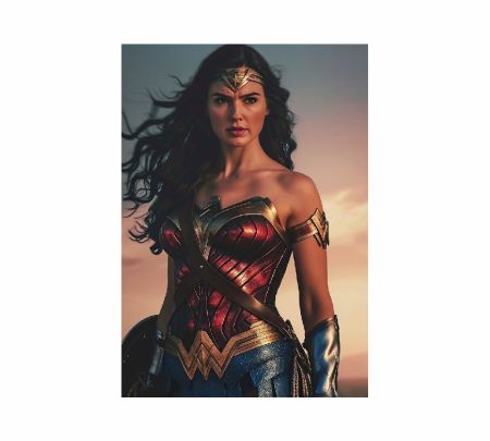 Wonder Woman Poster Mockup