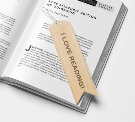 Wooden Bookmark