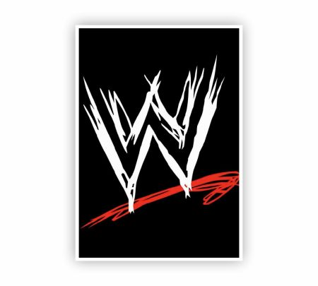 WWE Logo Poster Mockup