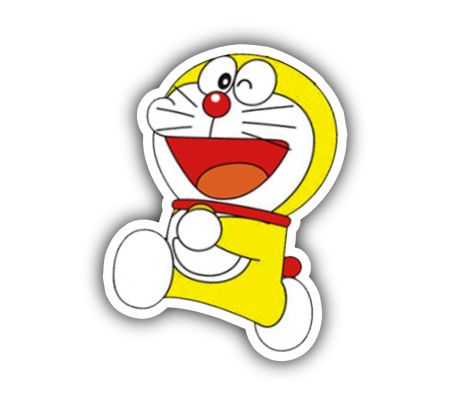 Bambocopter Doreamon Sticker Mockup