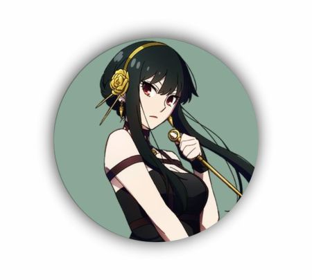 Yor Forger Assassin Sticker Mockup