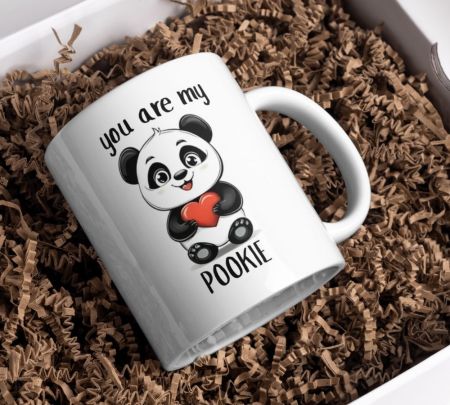 You Are My Pookie Panda Mug Mockup