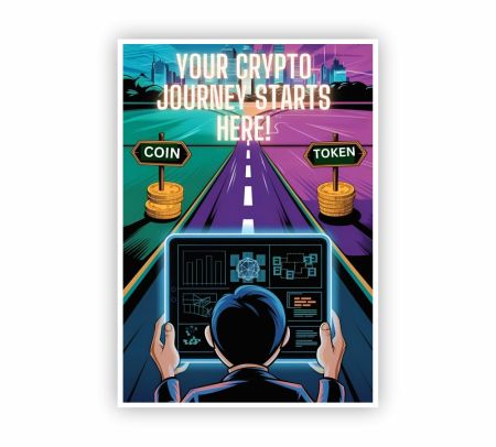 Your Crypto Journey Starts Here Poster Mockup