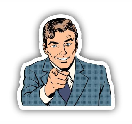 Its You Pop Art Sticker Mockup