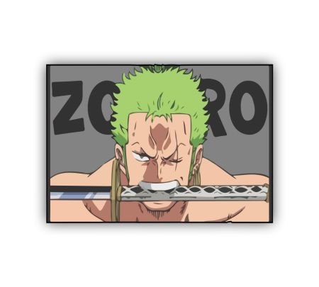 Zoro Sticker Mockup