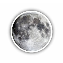 Lune Sticker Moon Sticker - Beautiful Lunar & Celestial Designs | Print-on-Click