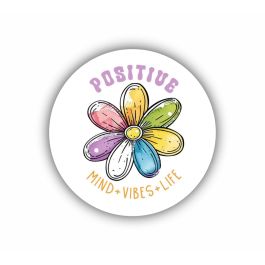 Positive Mind Sticker for Daily Motivation – Print-On-Click