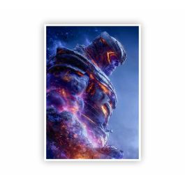Thanos Avengers Endgame Poster In Fiery Glory Print on click Thanos Avengers Endgame Poster In Fiery Glory Print on click