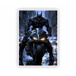 The Dark Knight Rider Poster with Gotham Grit – print-on-click