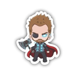 Thor Strong Sticker Thor Ragnarok Sticker – Epic Marvel Design | Print-On-Click