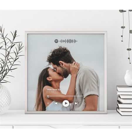 Custom Spotify Frame - Your Song and Full Photo