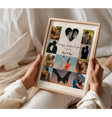 Couple Photo Collage Frame